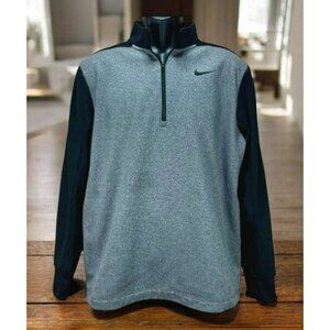 Nike Dri-Fit Men's Half-Zip Pullover Gray Top‎ Medium